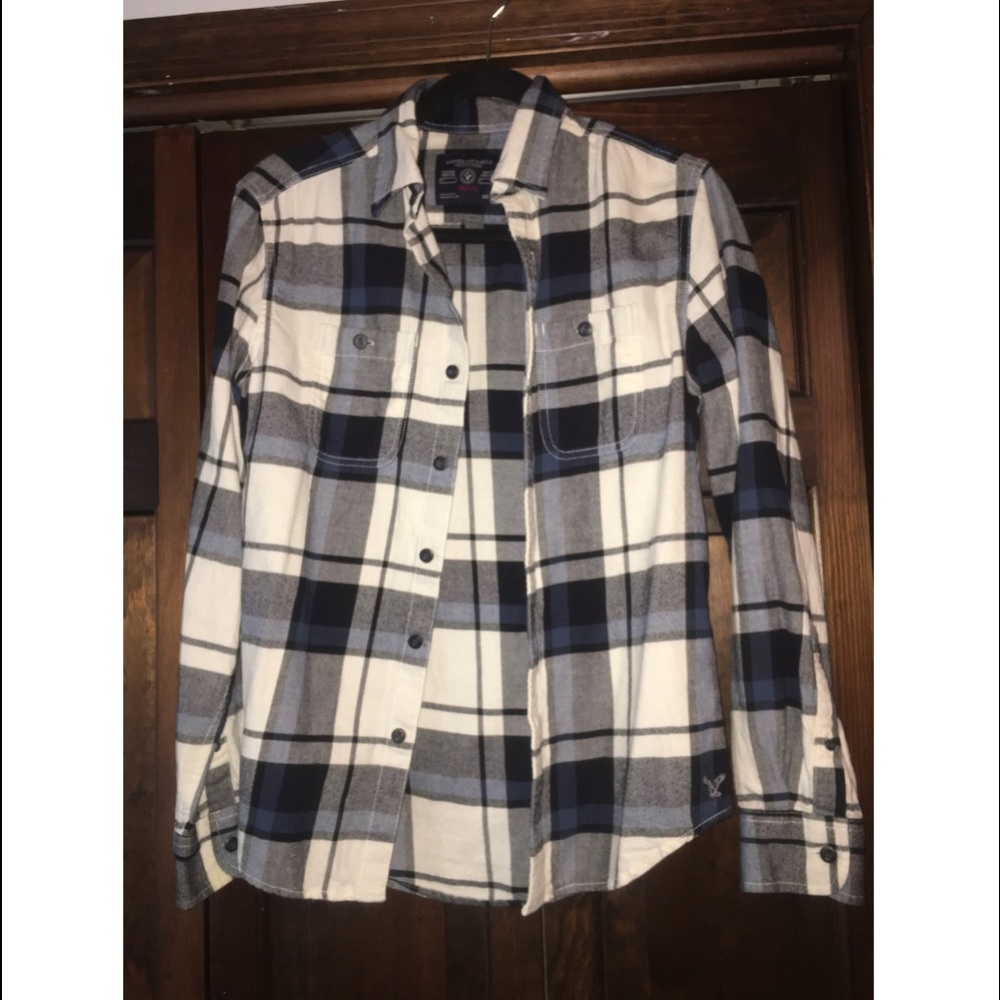American Eagle Prep Fit Flannel